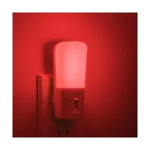 LOHAS Luz de noche roja enchufable luz de pared_1