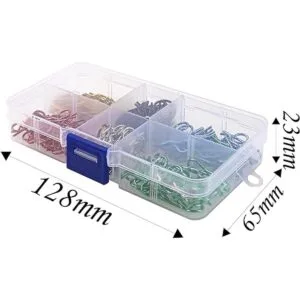 Vgoohobby 180 clips de acero inoxidable para carrocería de_6