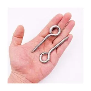 Paquete de 12 ganchos de metal M6 ganchos de tornillo de_2