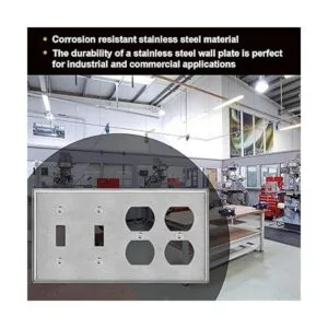 BESTTEN Placa de pared de metal con combinación de 4_3