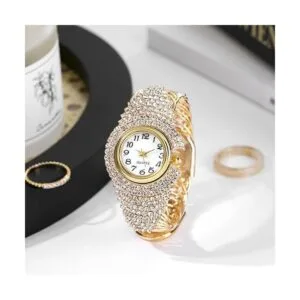 Weicam Reloj de pulsera analógico de cuarzo para mujeres y_3