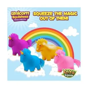 YoYa Toys Unicorn Squisheez Pelotas para aliviar el_4