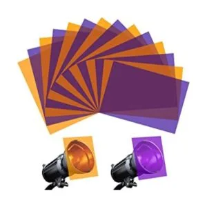 Geles de luz de Halloween 14 geles de iluminación con_1