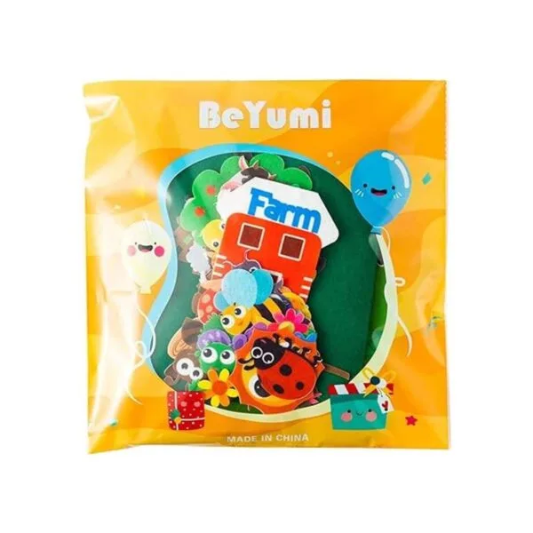 BeYumi 2 juegos de animales de insectos de granja tablero_5