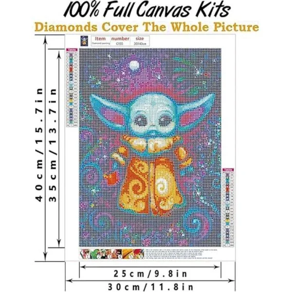 Kit de pintura de diamantes 5D para hacer tú mismo para_4