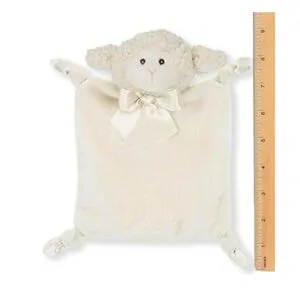 Bearington Baby Wee Lamby manta de seguridad de peluche_3