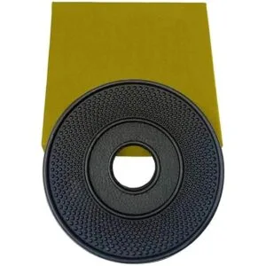 HwaGui Tetera de hierro fundido con pinzas de goma para_3