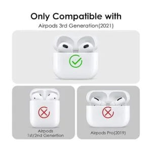 Filoto Funda para Airpods 3 2021 funda de silicona_5