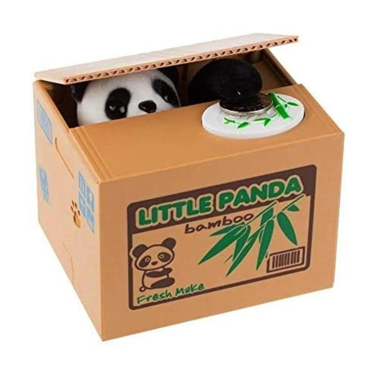 Diniiko Mischief Caja de ahorro adorable y linda panda_1