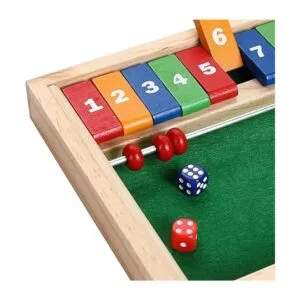 Sterling Juegos 12 números Shut The Box Juego con cuentas_2
