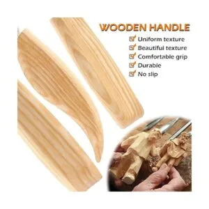 Wood Whittling Kit 6PCS Professional and High Performance_3