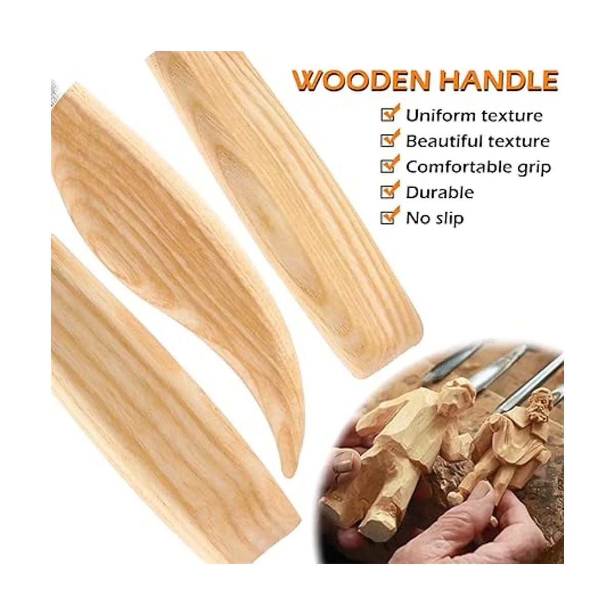 Wood Whittling Kit 6PCS Professional and High Performance_3