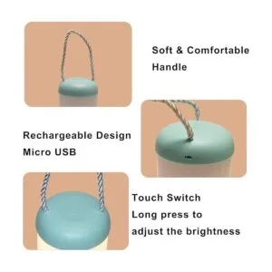 Luz nocturna portátil para niños lámpara de noche_2