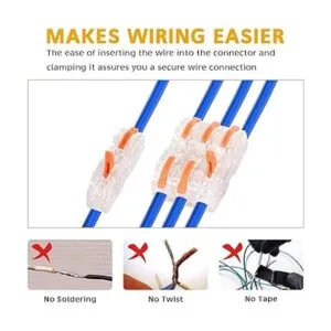 Conectores de cable de palanca para cable AWG 2812_5