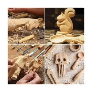 Wood Whittling Kit 6PCS Professional and High Performance_6