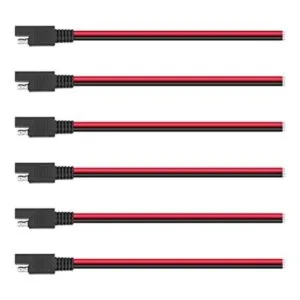 Zimuqi 2 cables de extensión SAE de 14 AWG de 13 pulgadas_1