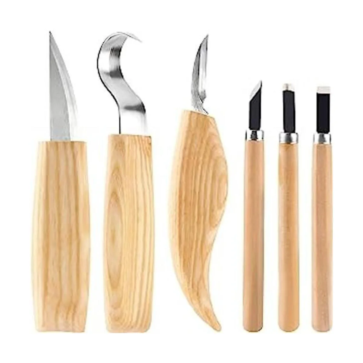 Wood Whittling Kit 6PCS Professional and High Performance_1