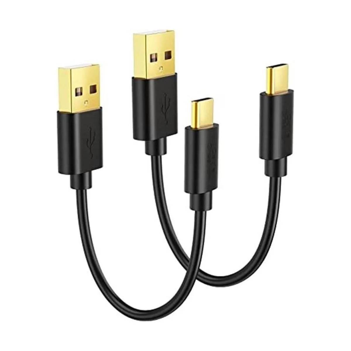 Paquete de 2 cables USB a USB C cable de carga rápida_1