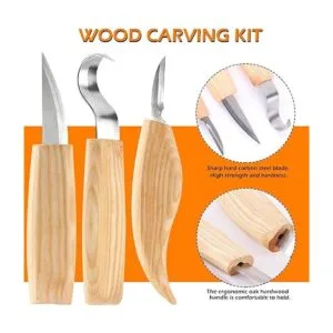 Wood Whittling Kit 6PCS Professional and High Performance_2