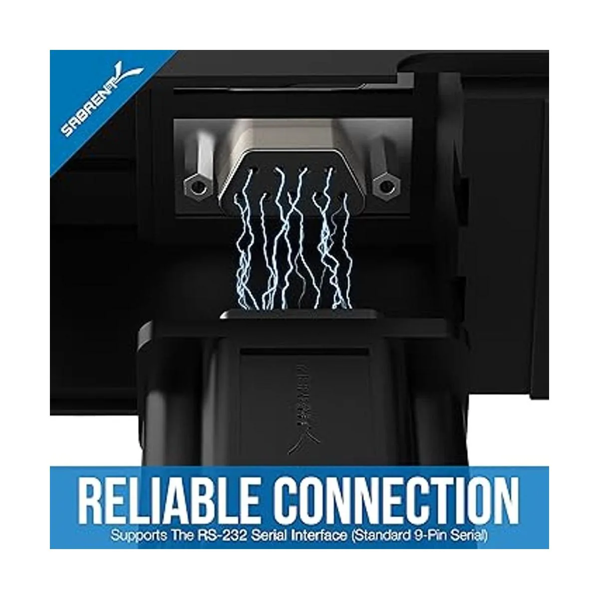 SABRENT Cable adaptador USB 2.0 a serie 9 pines DB9_5