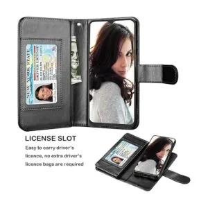 Njjex Funda tipo cartera para Samsung Galaxy A03S para_3