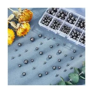 PH PandaHall Cuentas de hematita negra 316 cuentas_7