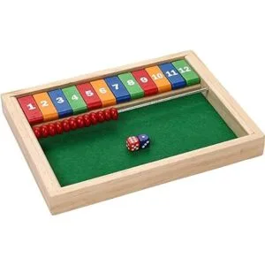 Sterling Juegos 12 números Shut The Box Juego con cuentas_6
