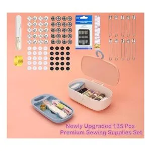 FKOG Kit de proyecto de costura 135 piezas de suministros_2