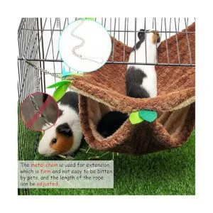 Hamaca de animales pequeños hamaca colgante y túnel_6