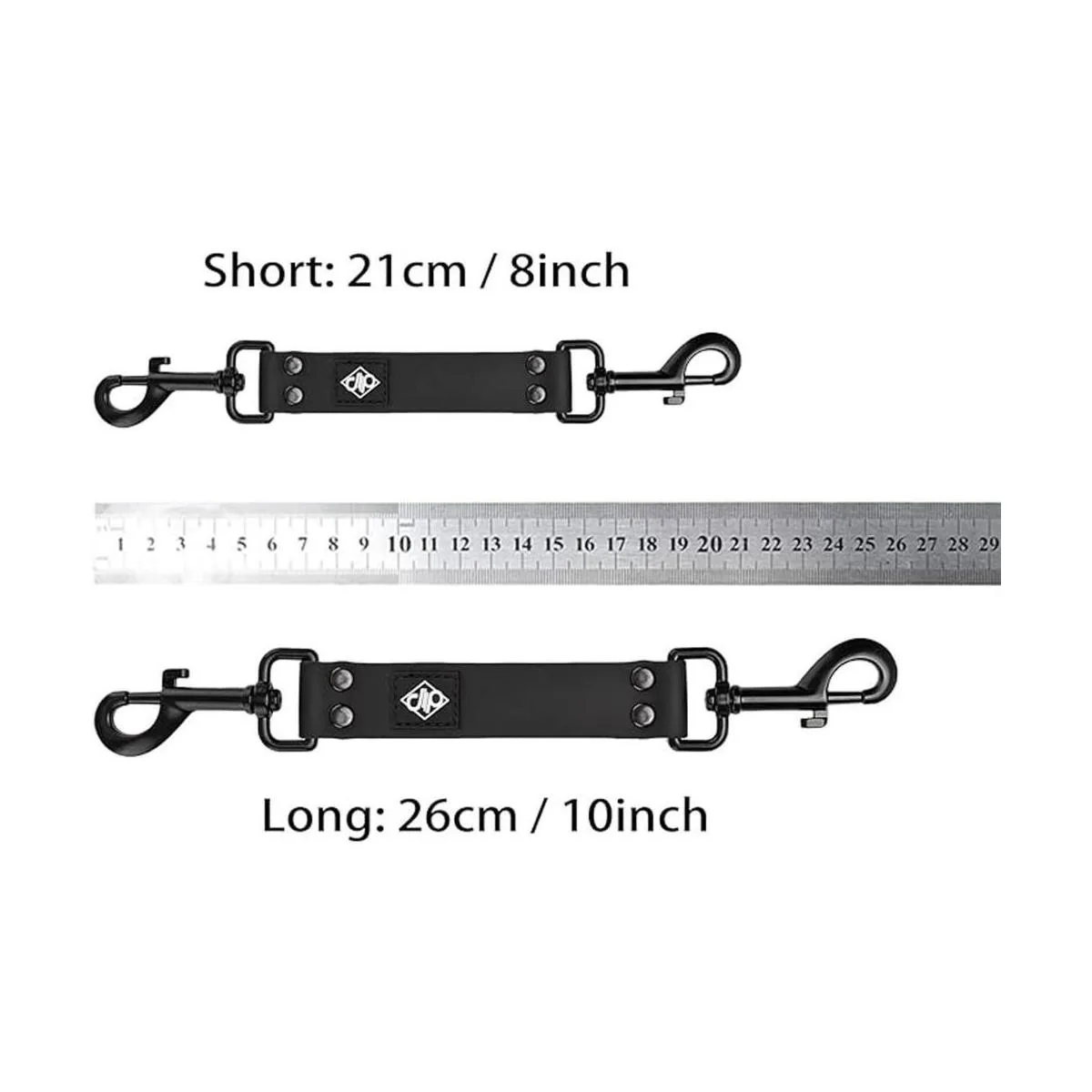 JIPIMON Paquete de 2 clips de seguridad impermeables de_2