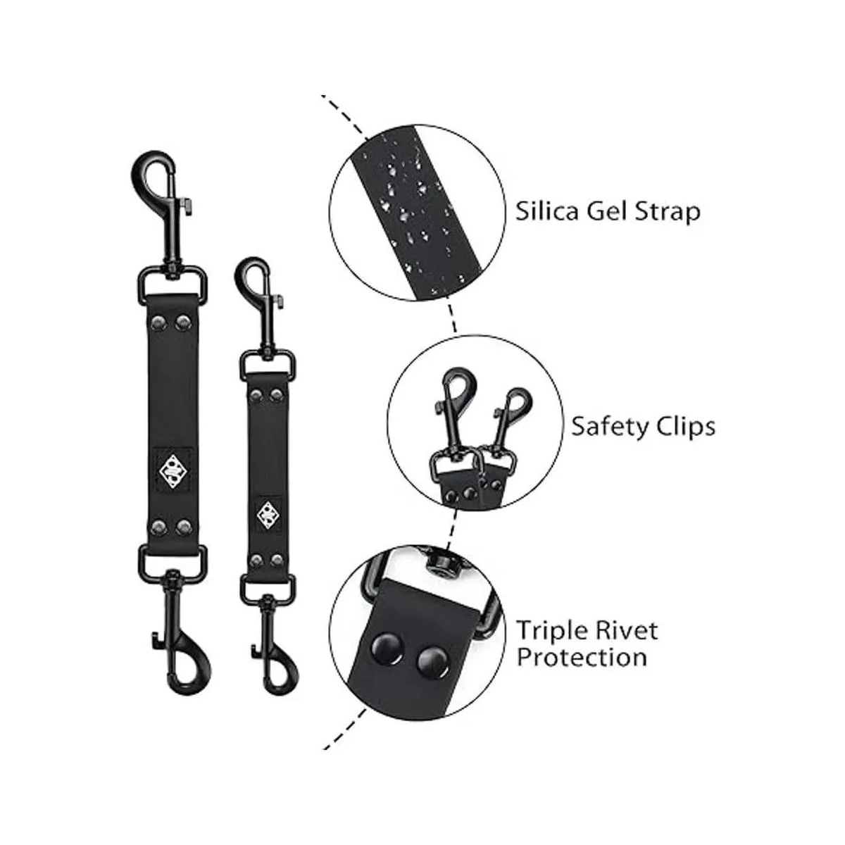 JIPIMON Paquete de 2 clips de seguridad impermeables de_3