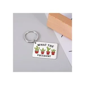 Divertido llavero de regalo de cactus para la naturaleza_3
