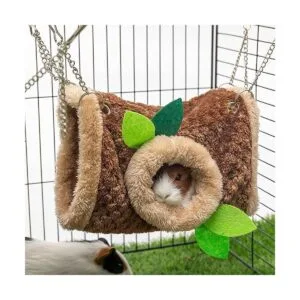 Hamaca de animales pequeños hamaca colgante y túnel_7