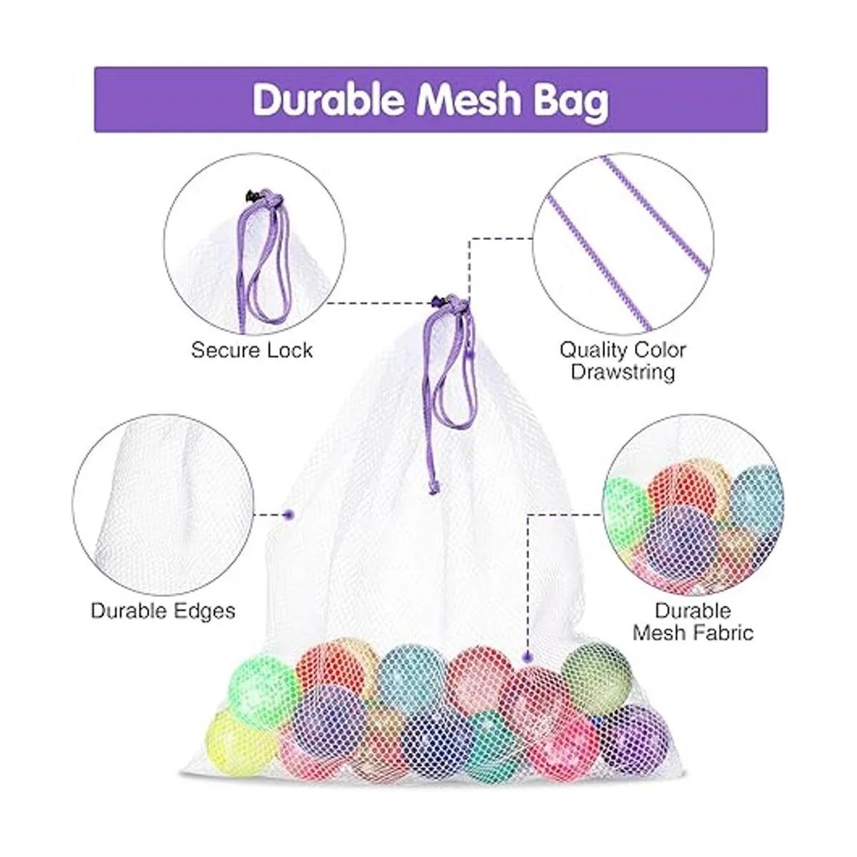 Bolsas de malla para organización de juguetes 20 piezas_3