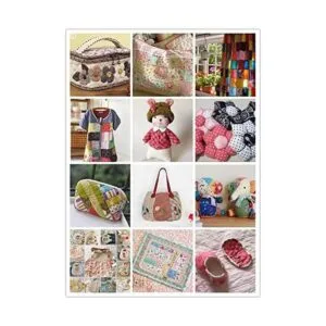 Foraineam Lote de 50 piezas de tela de algodón para_7