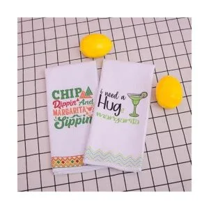 LXOMILL Margarita Toallas de cocina divertidas regalo de_6