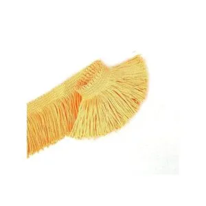 BEL AVENIR Bordado de cadena de encaje con flecos de 13.7_2