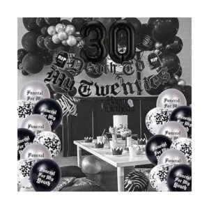 ayiho Death to My Twenties Globos de látex para decorar_6