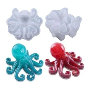 2 moldes de resina epoxi de pulpo moldes de silicona para_1