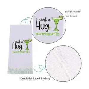 LXOMILL Margarita Toallas de cocina divertidas regalo de_5