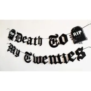 ayiho Death to My Twenties Globos de látex para decorar_5