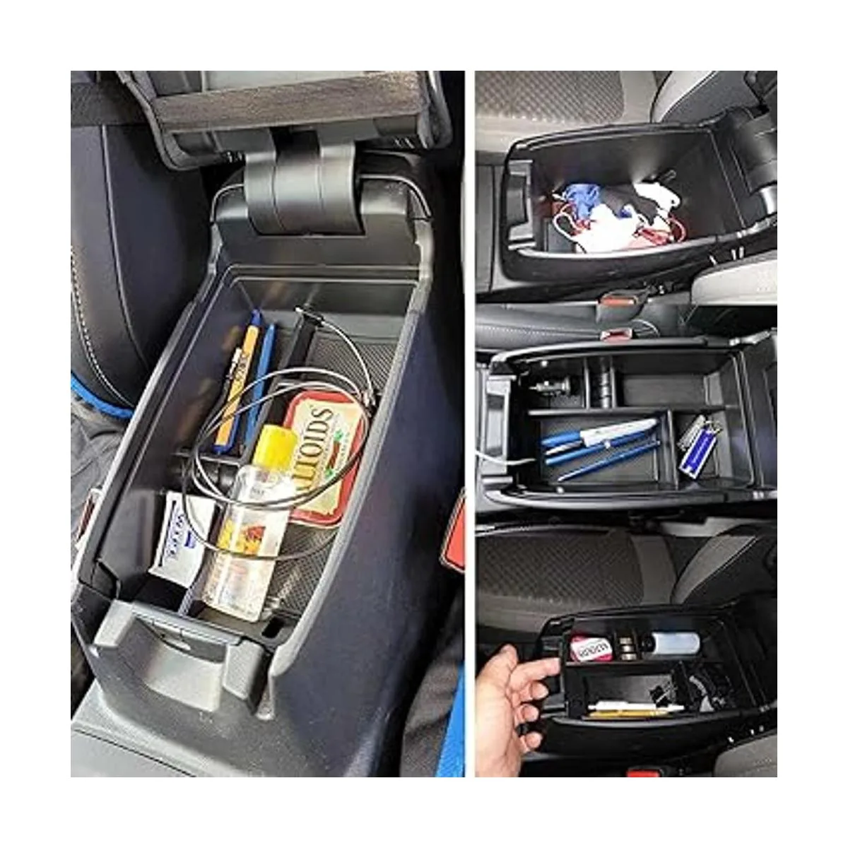 TACOBRO Bandeja organizadora de consola central compatible_7