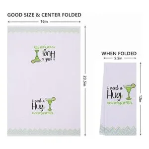 LXOMILL Margarita Toallas de cocina divertidas regalo de_2