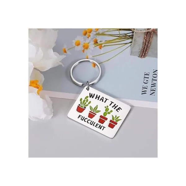 Divertido llavero de regalo de cactus para la naturaleza_2