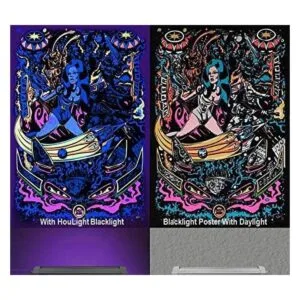 HouLight Luz negra LED UV de 10 W tubo de luz negra para_2