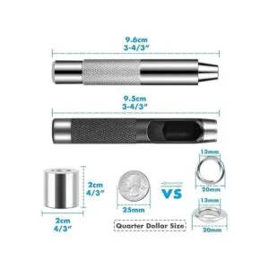 Juego de 120 herramientas con ojales de 12 pulgada kit_3