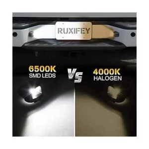 RUXIFEY Luces LED para placa de matrícula de repuesto para_5