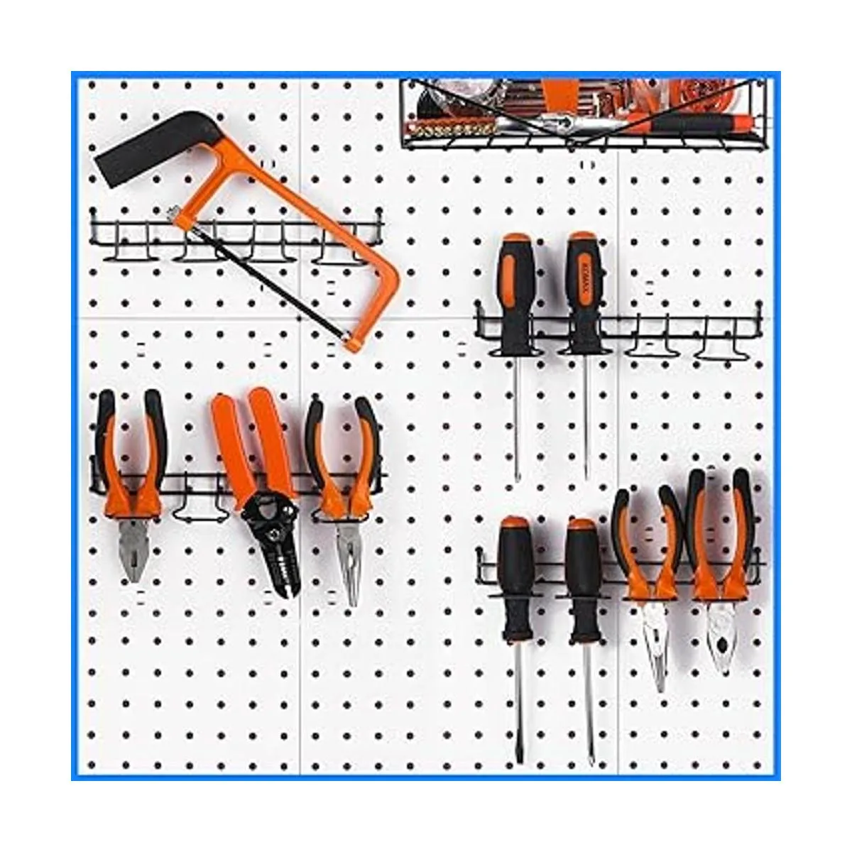 4 soportes para alicates de tablero de clavijas ganchos_7