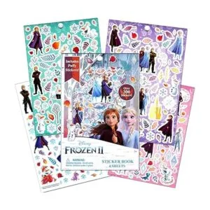 Disney Frozen Juego de 2 libros para colorear y calcomanías_5