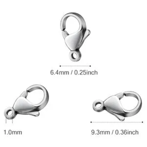 120 cierres de langosta de acero inoxidable 304 cierres de_2